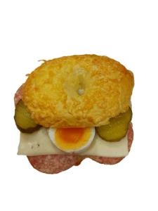 Téliszalámis Bagel